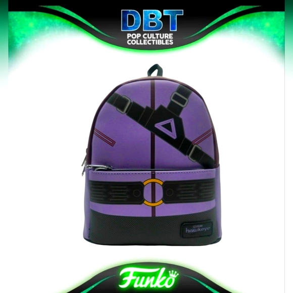 Funko HAWKEYE Kate Bishop Mini Backpack Target Exclusive NWT Vegan Material - Picture 1 of 9